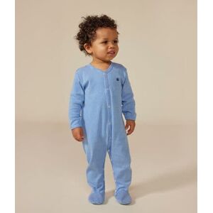 Petit Bateau Pyjama a rayures en coton bebe Delphinium/ Marshmallow 24M