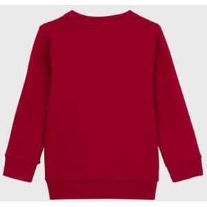 Petit Bateau Sweatshirt en molleton enfant garcon Rouge Terkuit 3A