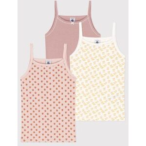 Petit Bateau Lot de 3 chemises à bretelles fleur en coton petite fille Variante 1 12A - Publicité