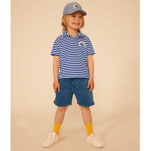 Petit Bateau Short en denim enfant garcon Bleu Delave 8A