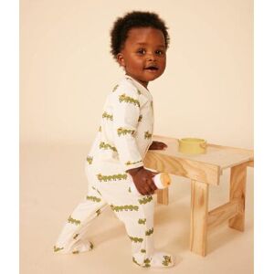 Petit Bateau Pyjama imprime animal en coton bebe Blanc Avalanche/ Multico 12M