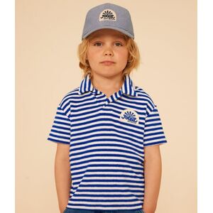 Petit Bateau Casquette en denim bleu ciel enfant Denim Tres Clair 10/12A