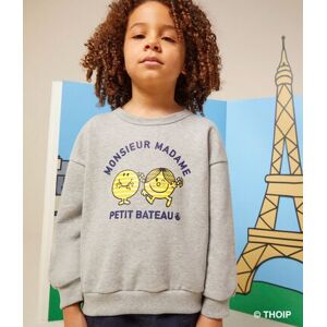 Petit Bateau Sweatshirt Monsieur Madame en molleton enfant Chaton Chine 40 4A