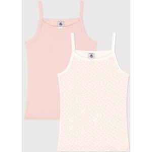 Petit Bateau Lot de 2 chemises a bretelles fleur en coton enfant Variante 1 10A