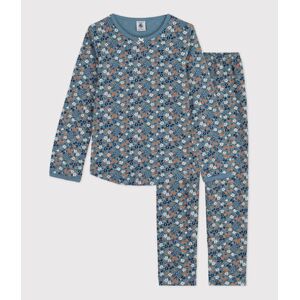 Petit Bateau Pyjama fleur petite fille en coton Rover/ Multico 2A