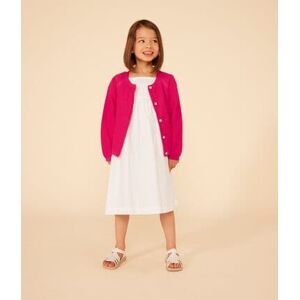 Petit Bateau Cardigan en coton enfant fille Rose Delhi 4A