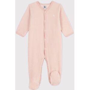 Petit Bateau Pyjama bebe en bouclette eponge Rose Saline 3M