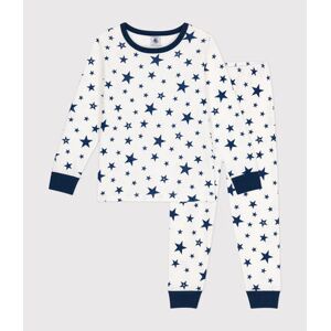 Petit Bateau Pyjama en coton imprime etoiles enfant Bleu Marshmallow/ Incognito 5A