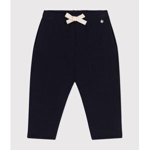 Petit Bateau Pantalon en molleton bebe Bleu Smoking 12M