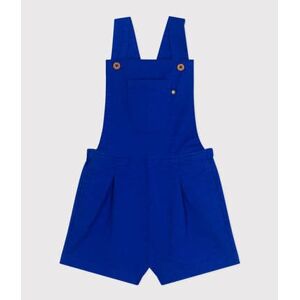 Petit Bateau Salopette courte enfant fille Bleu Surf 6A