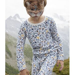 Petit Bateau Pyjama deguisement enfant avec un masque Blanc Marshmallow/Blanc Multico 10A