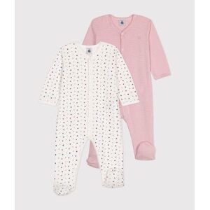 Petit Bateau Lot de 2 pyjama bebe en coton Variante 1 12M