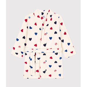 Petit Bateau Robe de chambre en polaire enfant Blanc Avalanche/ Multico 10/12A