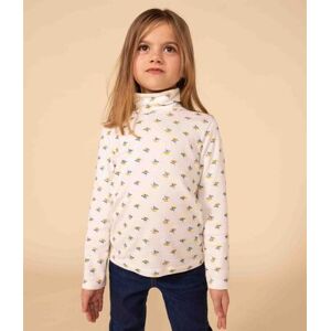 Petit Bateau Sous-pull imprime fleuri en coton enfant fille Blanc Marshmallow/Blanc Multico 6A