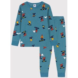 Petit Bateau Pyjama snowboard en coton enfant Polochon/ Multico 6A