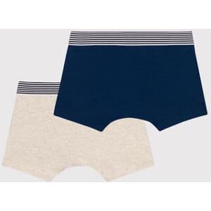 Petit Bateau Lot de 2 boxers en coton et elasthanne petit garcon Variante 1 8A