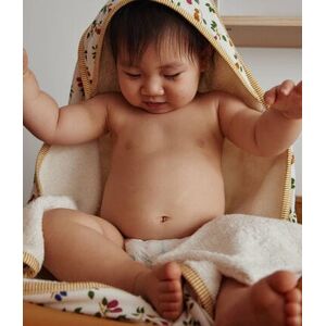 Petit Bateau Carre de bain et gant bebe imprimes fruits Marshmallow/ Boudor/ Multico TU