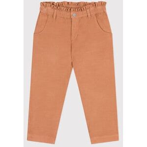 Petit Bateau Pantalon droit en velours fin enfant fille Rose Sienna 12A