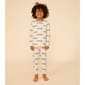 Petit Bateau Pyjama imprime animal en coton enfant Blanc Avalanche/ Multico 6A