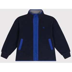 Petit Bateau Veste zippée en polaire enfant jour garçon Bleu Smoking 5A - Publicité