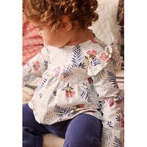 Petit Beguin Ensemble bebe blouse et pantalon en molleton Naya