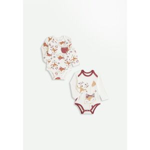 Petit Beguin Lot de 2 bodies bebe manches longues Amaya