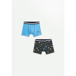 Petit Beguin Lot de 2 boxers garcon Pixels