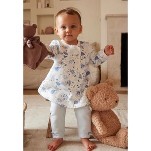 Petit Beguin Ensemble robe et legging en molleton bebe fille Luna