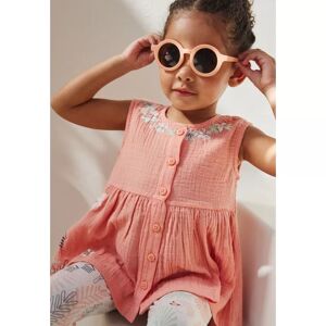 Petit Beguin Ensemble bebe blouse et legging en gaze de coton Cilaos