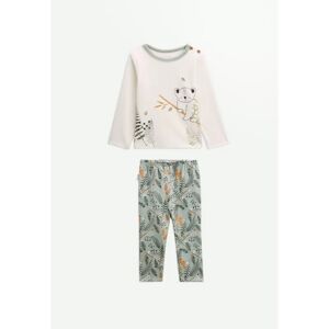 Petit Beguin Pyjama bebe 2 pieces en velours Noah