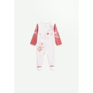 Petit Béguin Pyjama bébé en velours Oma Biche - Publicité