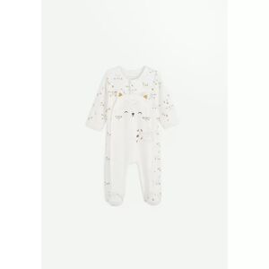 Petit Béguin Pyjama bébé en velours ouverture pont Bisous - Publicité