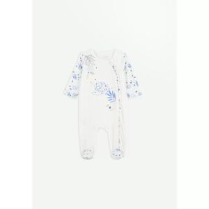 Petit Béguin Pyjama bébé en velours ouverture zippée Luna - Publicité