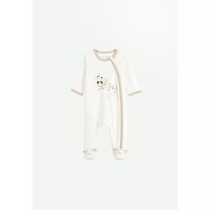 Petit Beguin Pyjama bebe en velours ouverture zippee Mini Panda