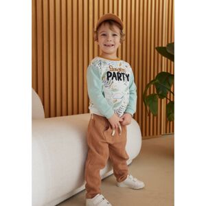 Petit Beguin Pantalon bebe en gaze de coton Petit Envahisseur