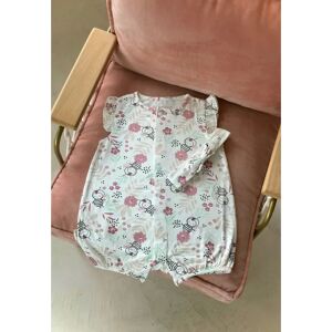 Petit Beguin Combishort bebe + bandeau Mya