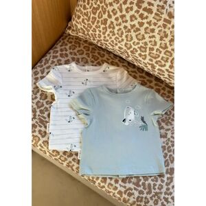 Petit Beguin Lot de 2 t-shirts bebe manches courtes Kimi