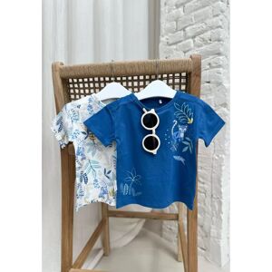 Petit Beguin Lot de 2 t-shirts bebe manches courtes Gamboa