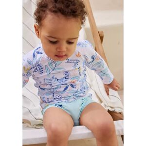 Petit Beguin Maillot de bain bebe 2 pieces t-shirt de protection UV & boxer Gamboa