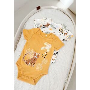 Petit Beguin Lot de 2 bodies bebe manches courtes Wakae