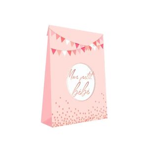 STC PRO Pochette Cadeau Rose Mon petit Bebe - lot de 6