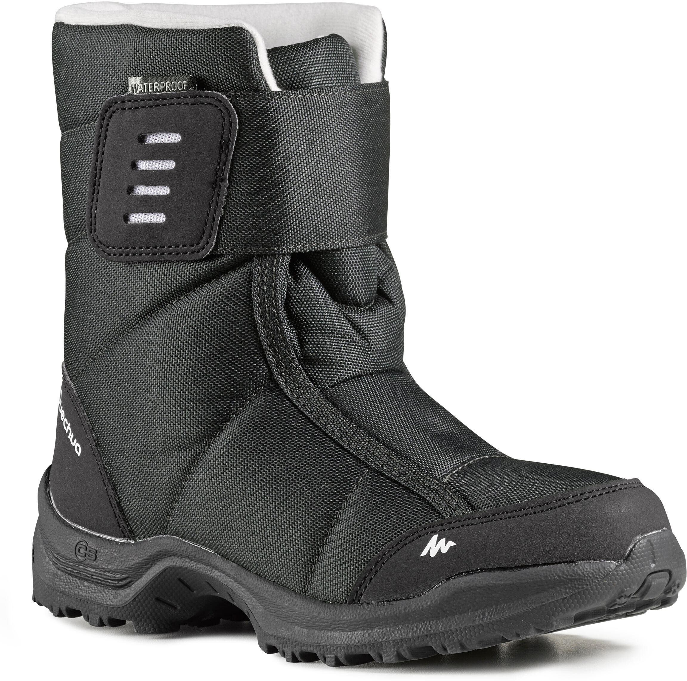 QUECHUA BOTTES DE NEIGE CHAUDES ET IMPERMÉABLES - SH100 X-WARM - ENFANT - QUECHUA - 38