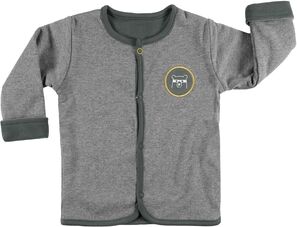 pink or blue Sweat enfant réversible Wild grey melange