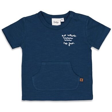 Feetje T-shirt No Waves No Fun Indigo