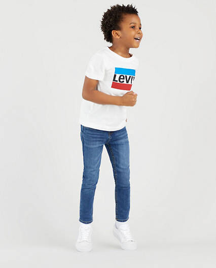 Levi's Kids Skinny Taper Jeans - Homme - Bleu / Por Vida