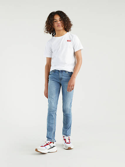 Levi's Teenager 510 Skinny Fit Jeans - Homme - Bleu / Burbank