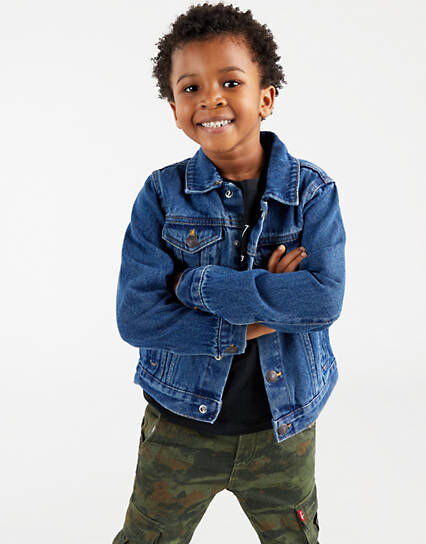 Levi's Kids Trucker Jacket - Homme - Bleu / Bristol