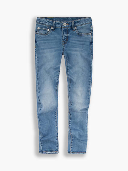 Levi's Kids 710 Super Skinny Jeans - Femme - Bleu / Palisades