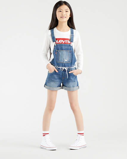 Levi's Teenager Shortall - Femme - Bleu / Vintage Waters