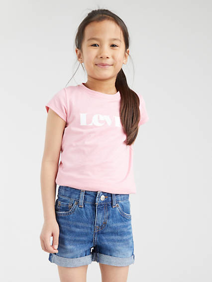 Levi's Kids Shorts - Femme - Bleu / Evie